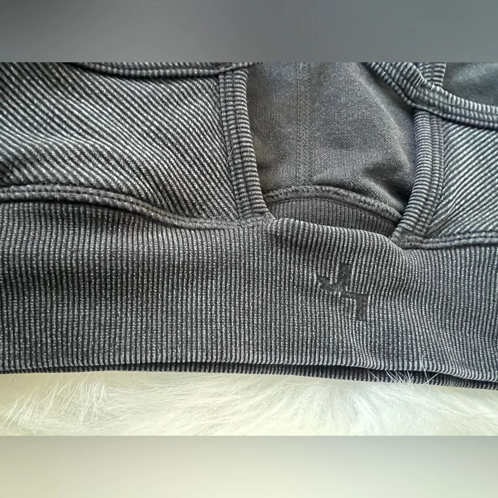 JoyLab Blueish Gray Seamless Strappy Sports Bra